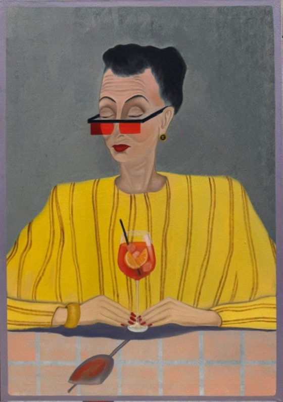 "The Lady with Aperol"