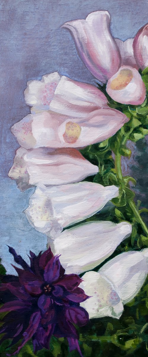 Foxglove and Salvia by AH Image Maker