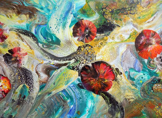 The energy of flowers