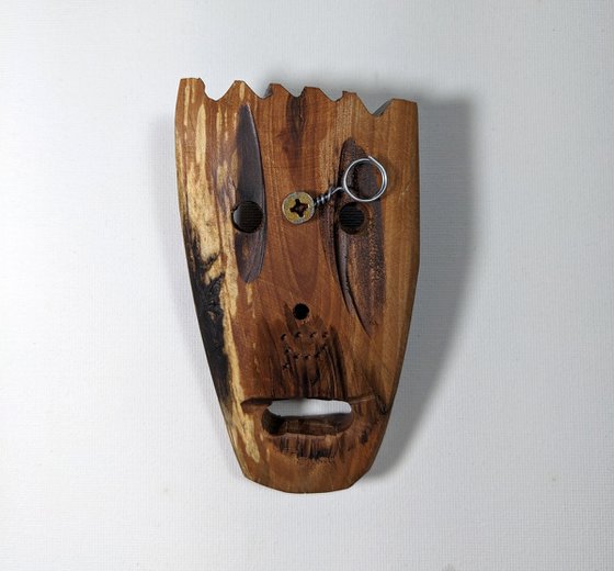 Cherry wooden mask