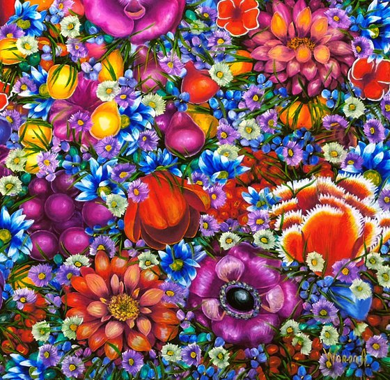 Flowers Love for Red