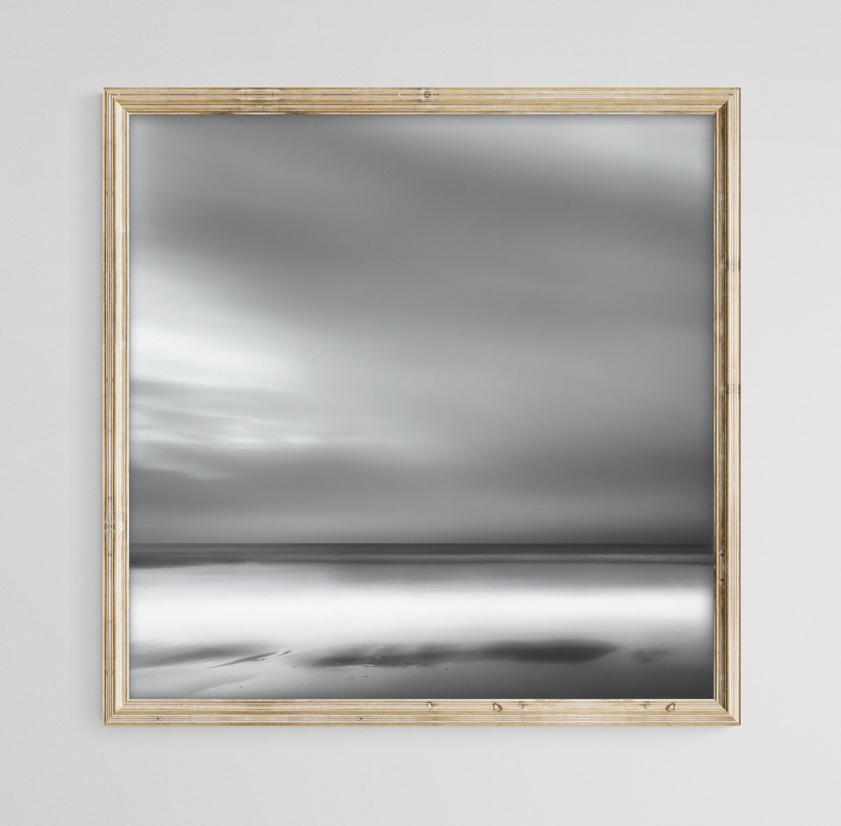 Expressive Landscape Photograph By Karim Carella, 31 X 31", Echo #10, Original Artwork