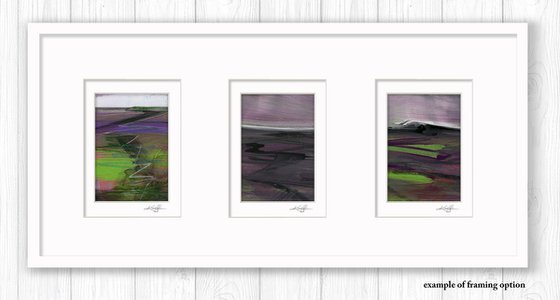 Journey Collection 10 - 3 Landscape Paintings by Kathy Morton Stanion