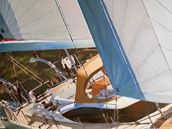 SUMMER, SUN, SEA, SAILS