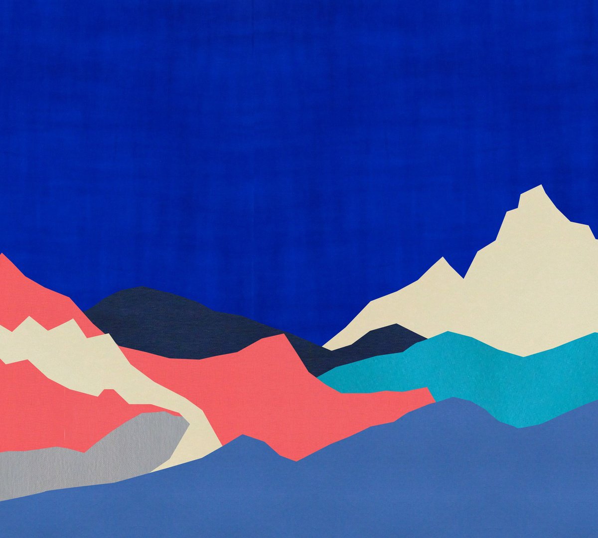  Silent Ridges #20 By Marina Krylova, 39 X 35, Artwork For Sale On Artfinder