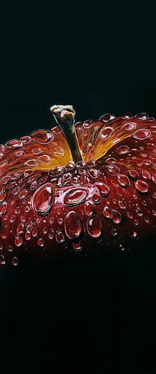 Red Apple by Elena Adele Dmitrenko