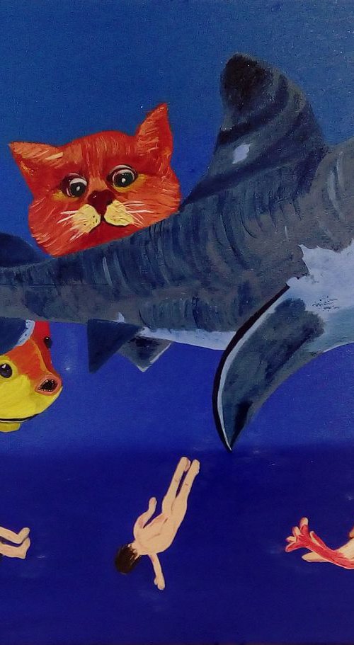 Keep an eye on the Shark! by Corinne Hamer