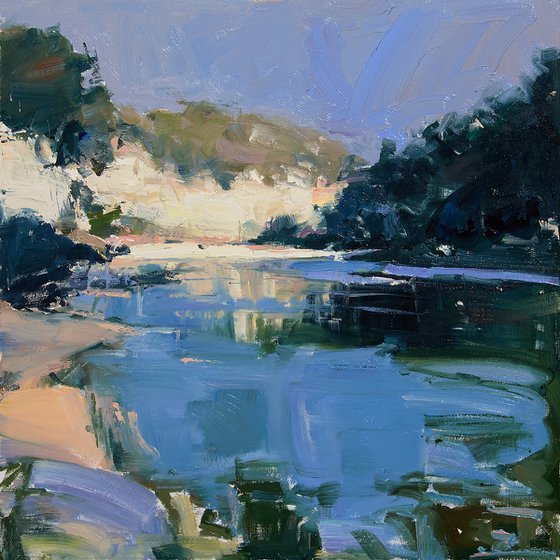 Atmospheric Study No. 24 — Summer River