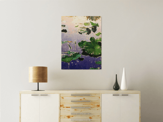 Lotus leaves