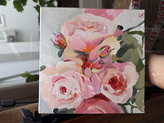 Delicate roses