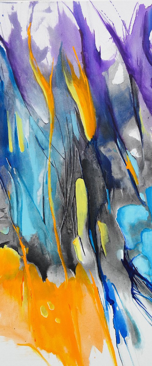 Big Bang III  - Abstract Series by Danijela Dan