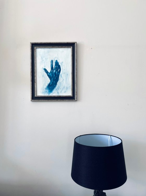Still - Hand Study in Blue