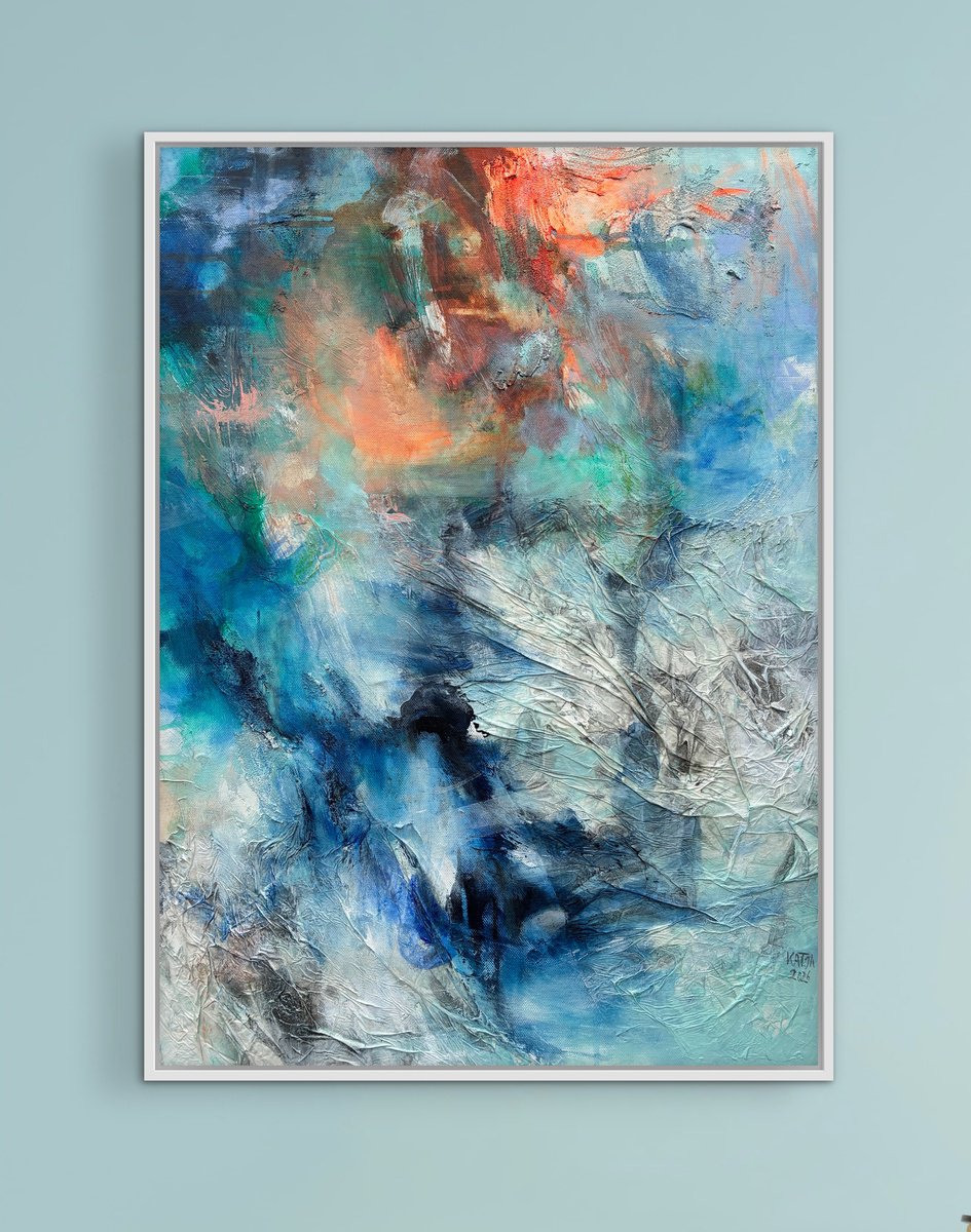 Elemental Viv By Katja Wittmer, 21 X 29, Artwork For Sale On Artfinder