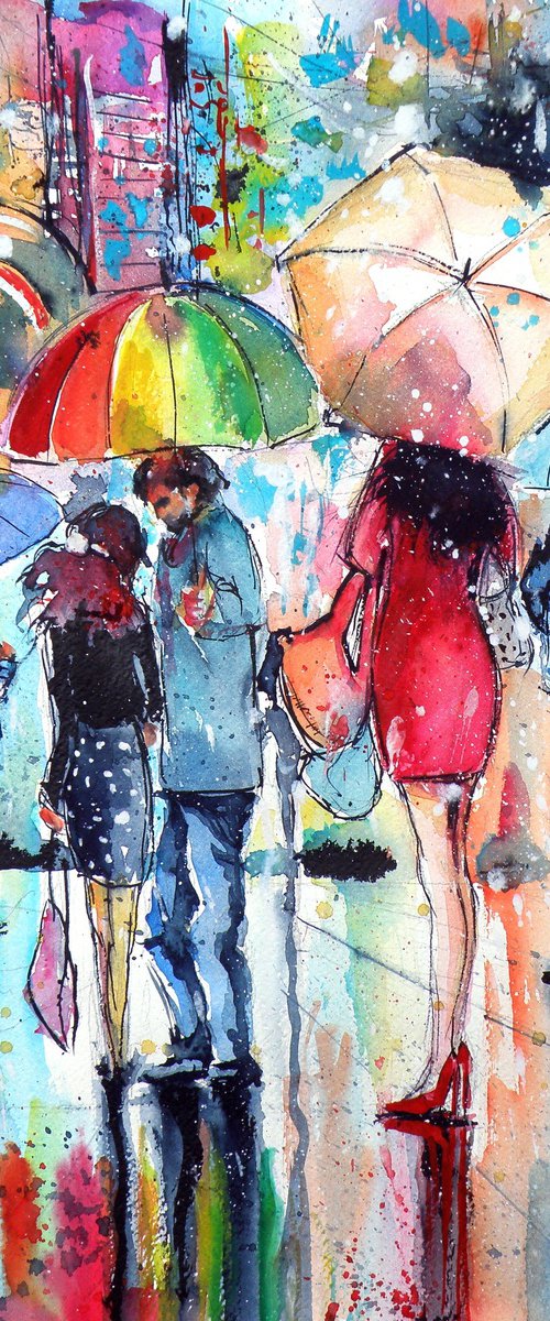 Waiting in the rain by Kovács Anna Brigitta