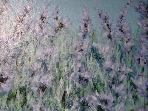 Close - up Lavender Flowers