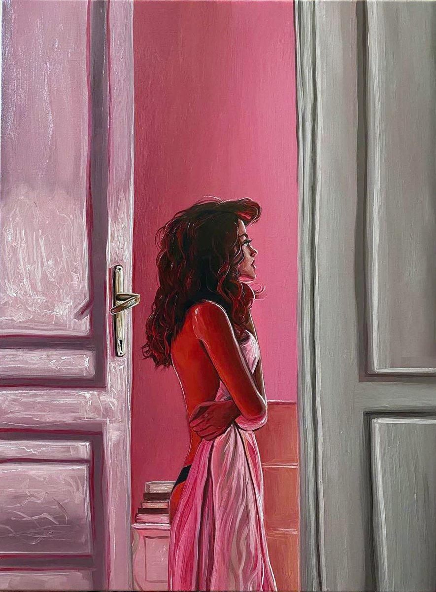 Waiting for you. Behind the door by Elena Adele Dmitrenko