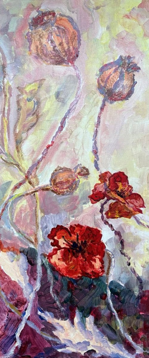 Poppies of Memory by Tetiana Pchelnykova
