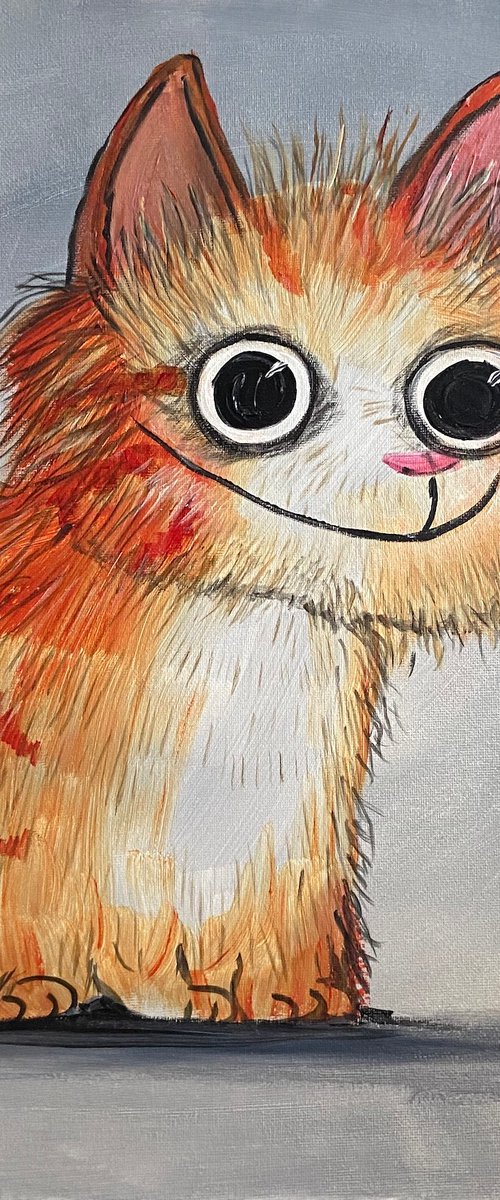 Little Ginger Cat by Aisha Haider
