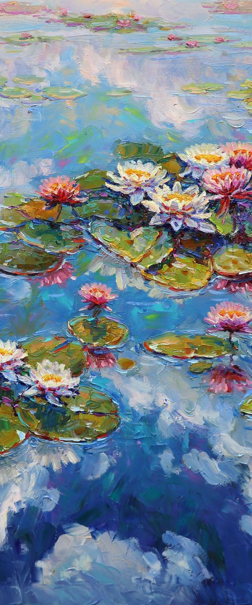 "Water lilies" by Evgeny Chernyakovsky