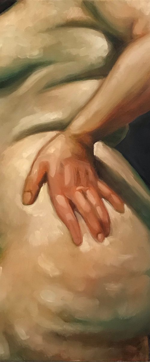 Standing Nude by Pete Conroy