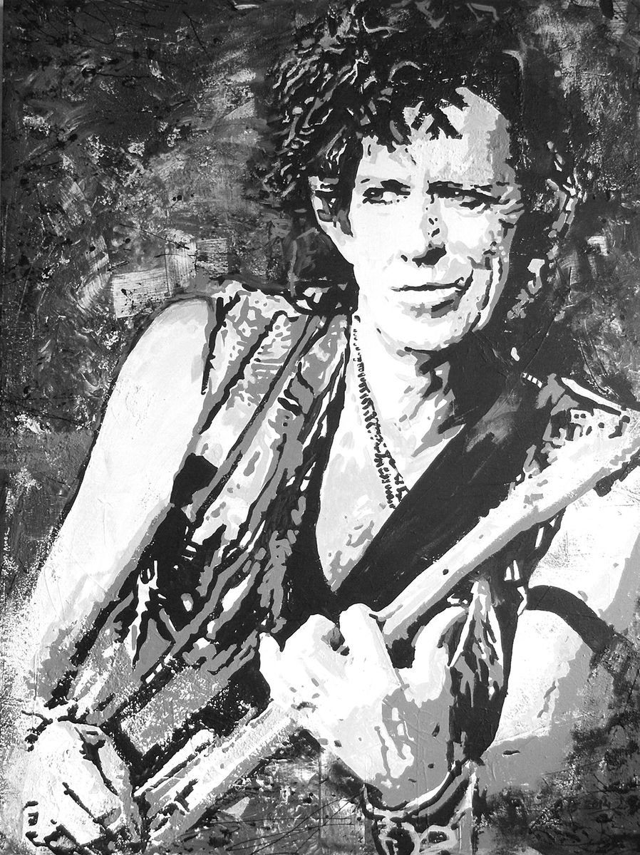 Keith Richards by Olga Lomax