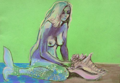 The mermaid's friend by Oxana Raduga