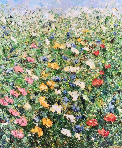 Colorful flowers by Vilma Gataveckienė