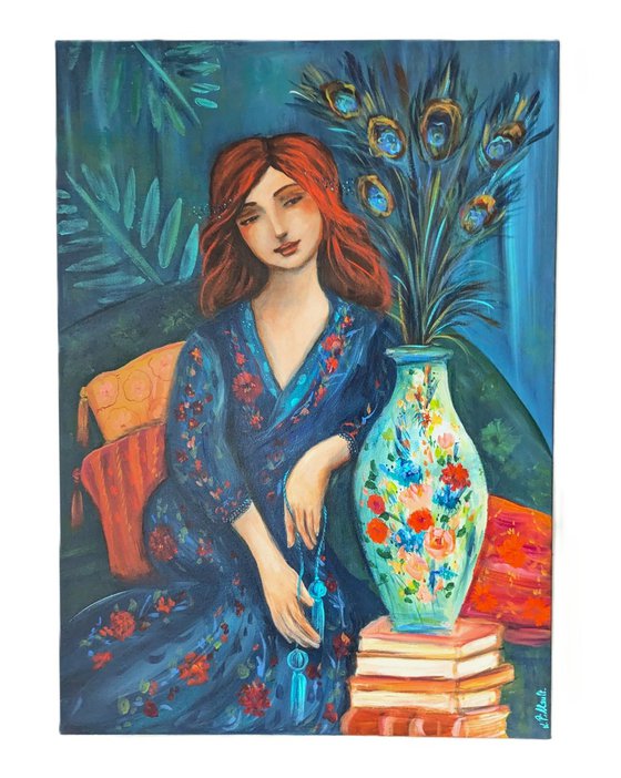 Blue reverie.