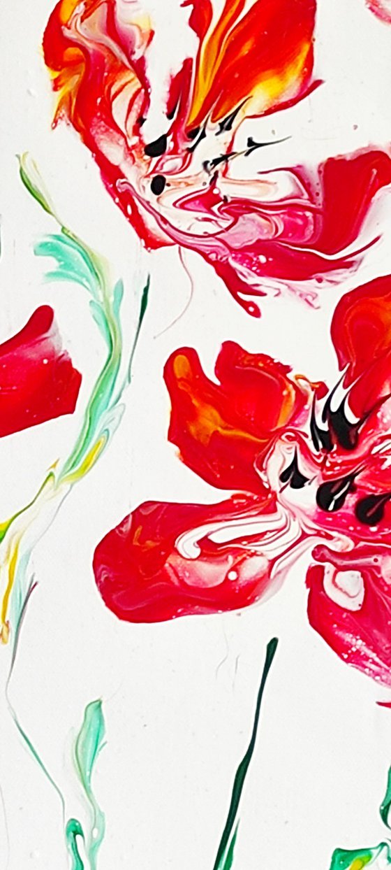 Spring fantasy .Poppies
