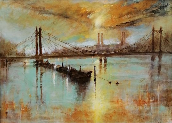 The Albert Bridge, London