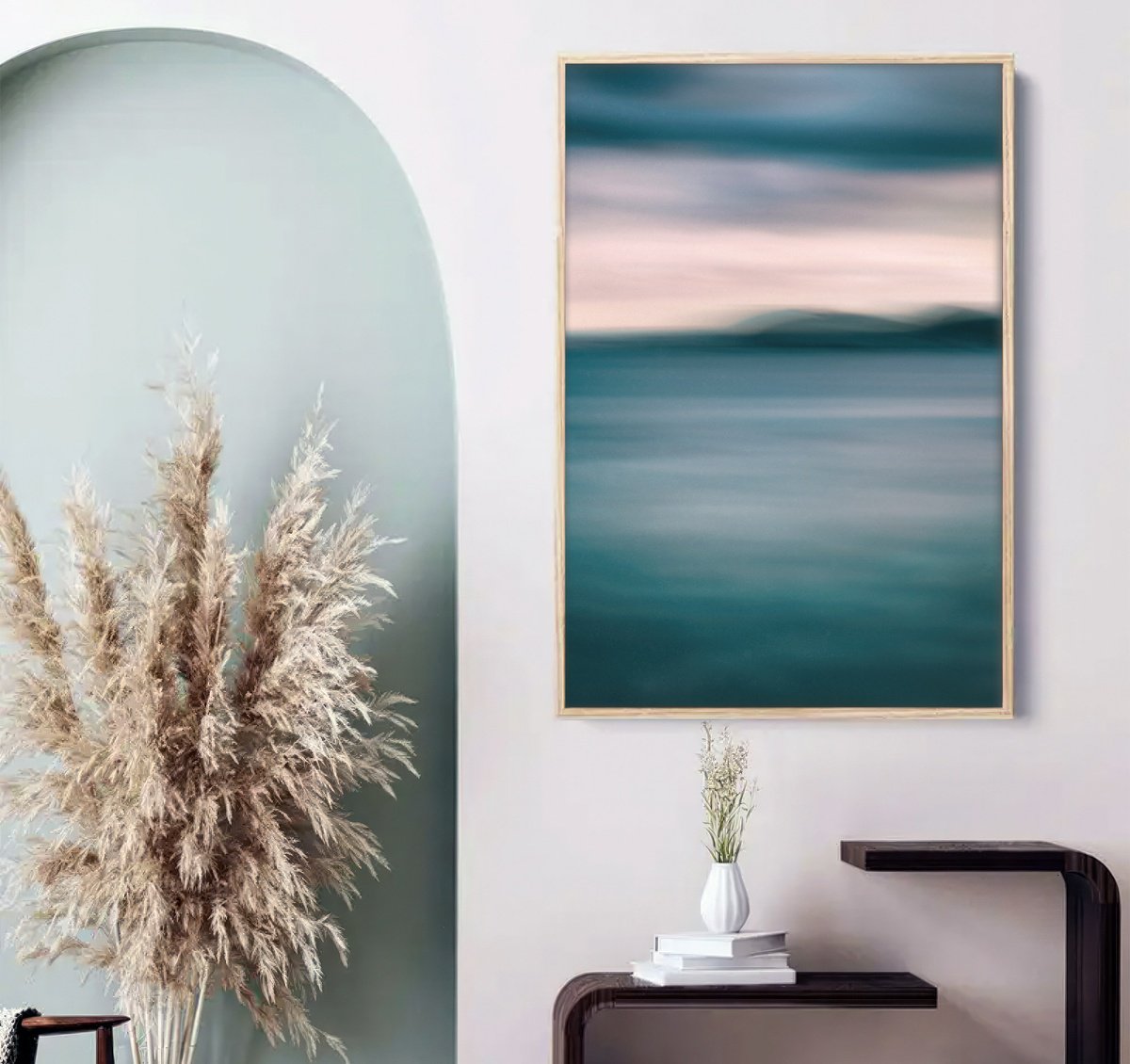 Impressionistic Photograph , Andante In Blue Water By Karim Carella, 43 X 63, Artwork For Sale On Artfinder