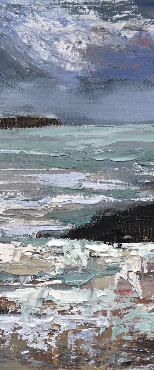 Breaking Surf by Nikki Wheeler