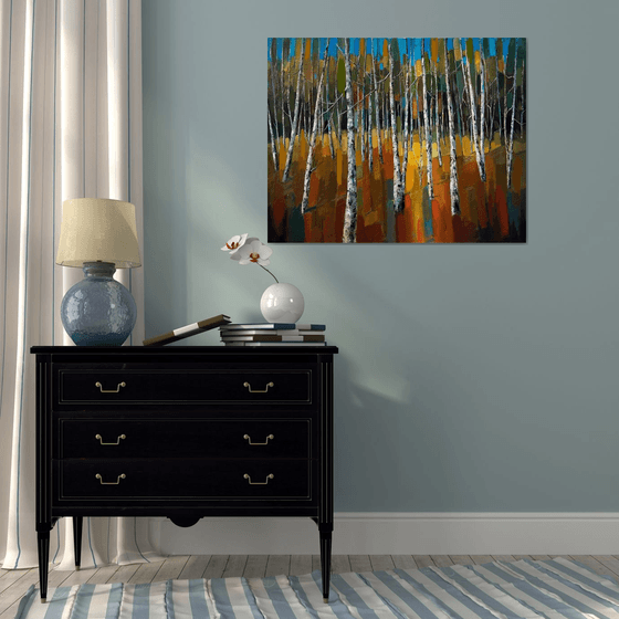 The Golden Birchwood