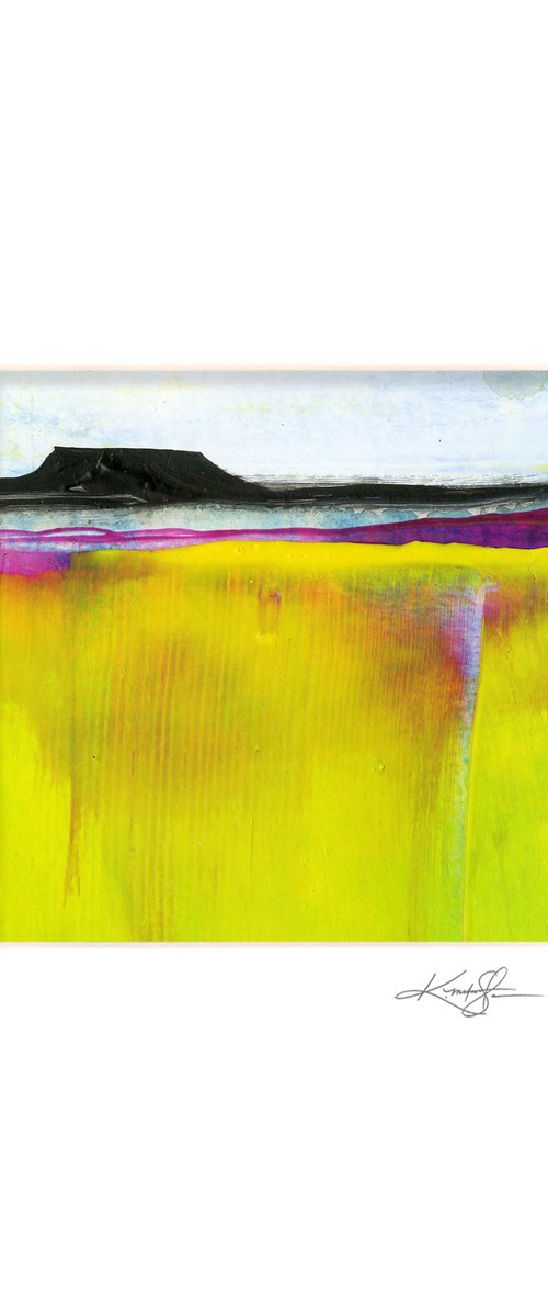 Mesa 145 - Southwest Abstract Landscape Painting by Kathy Morton Stanion by Kathy Morton Stanion
