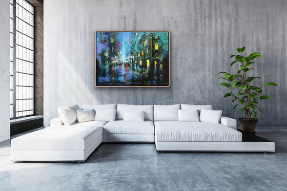 BLUE RAIN AND BROADWAY