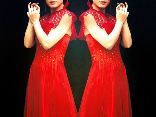 THE RED DRESS | 2017 | DIGITAL ARTWORK PRINTED ON PHOTO PAPER | HIGH QUALITY | LIMITED EDITION OF 10 | SIMONE MORANA CYLA | 60 X 45 CM | by Simone Morana Cyla