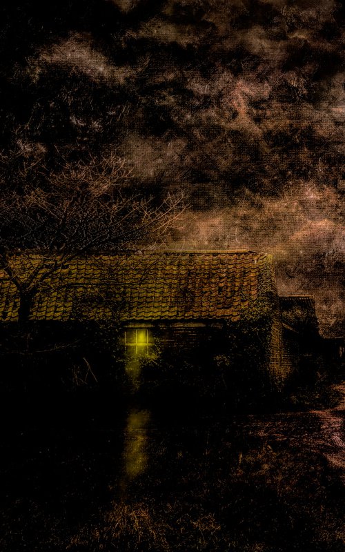 The Barn at Night by Martin  Fry