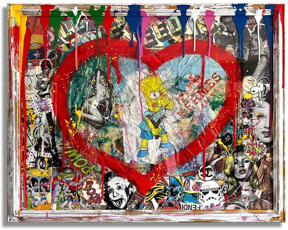 Heal your Broken Heart – on cardboard