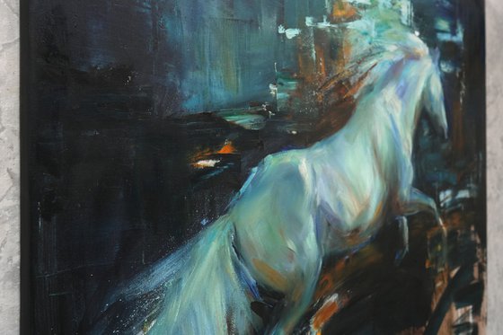 White Phantom Stallion