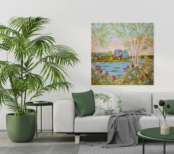 River Birches