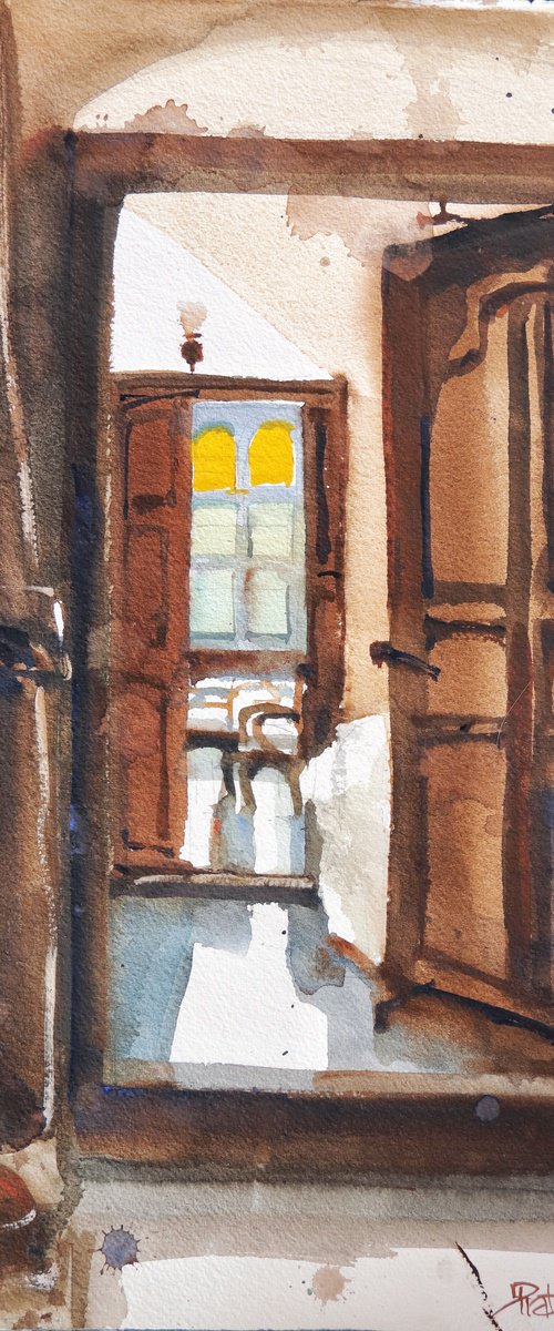 Light in the Mahe villa 2 by Prashant Prabhu