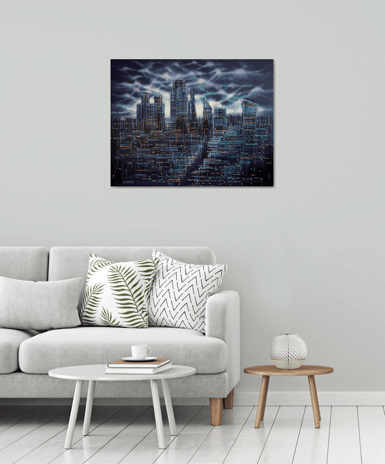 London Skyline Night