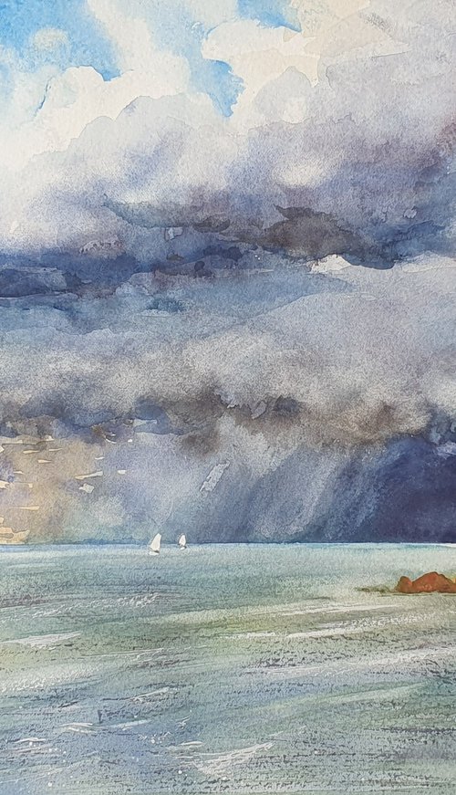 Before the thunderstorm by Natasha Sokolnikova