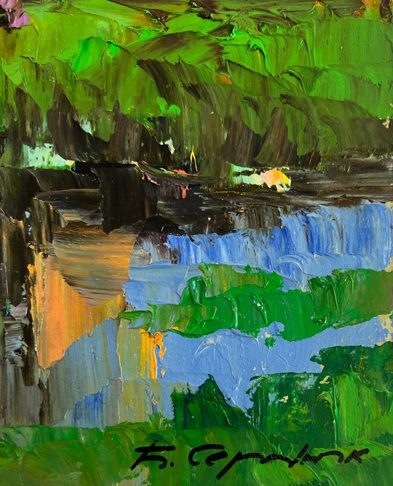 Quiet Autumn in the Sun's Rays