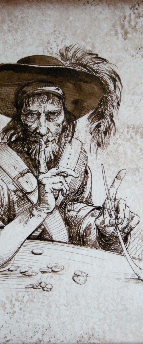 Silent pirate by Alexandre Barbera-Ivanoff