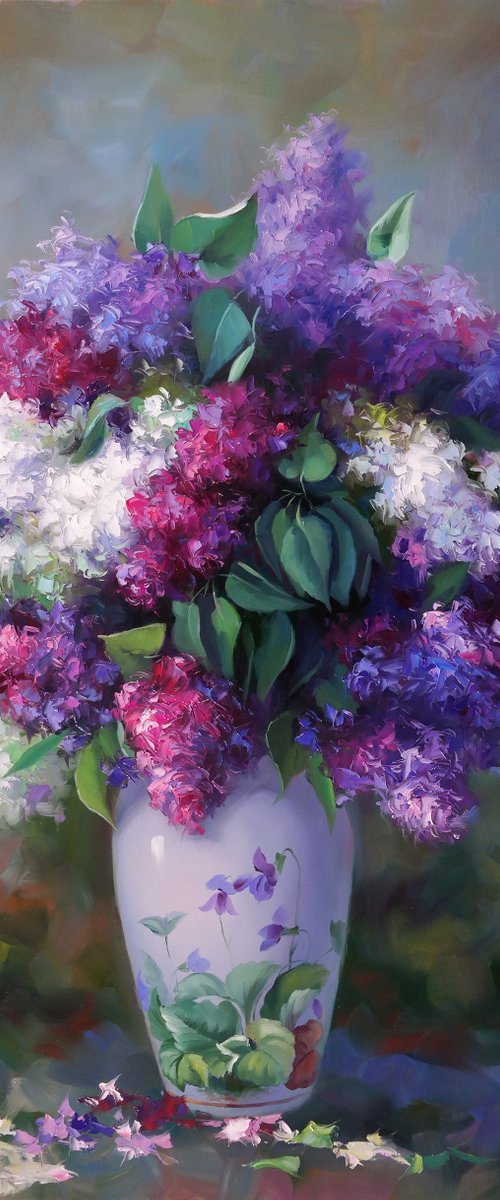 "Bouquet of lilacs" by Lena Vylusk