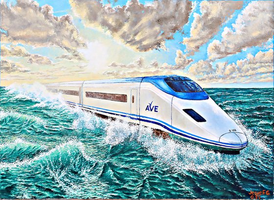 Tren AVE Transindico Sanghai  - La Azohia