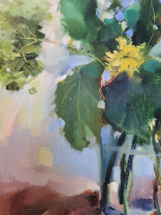 The sun is made up of flowers