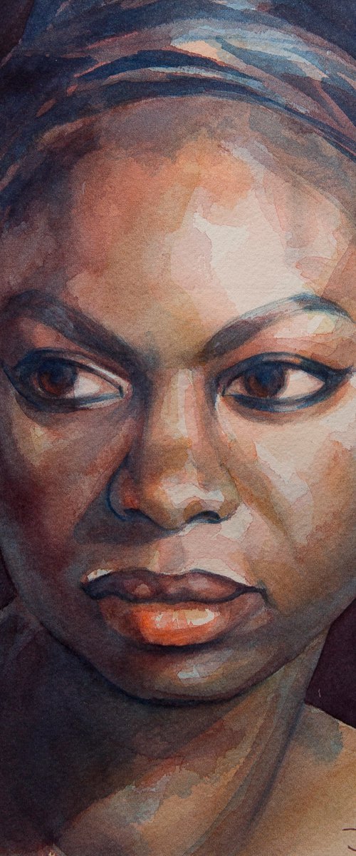 Nina Simone by Julia Silverman