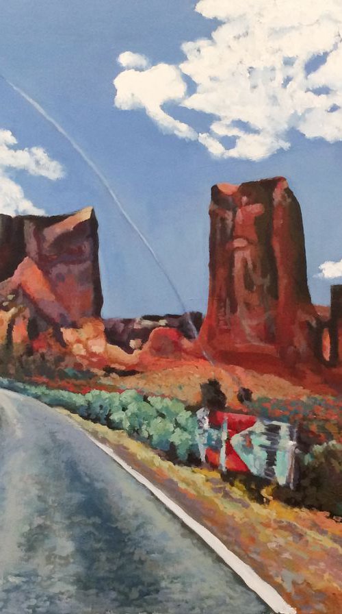 'On The Road: Utah' by R J Burgon